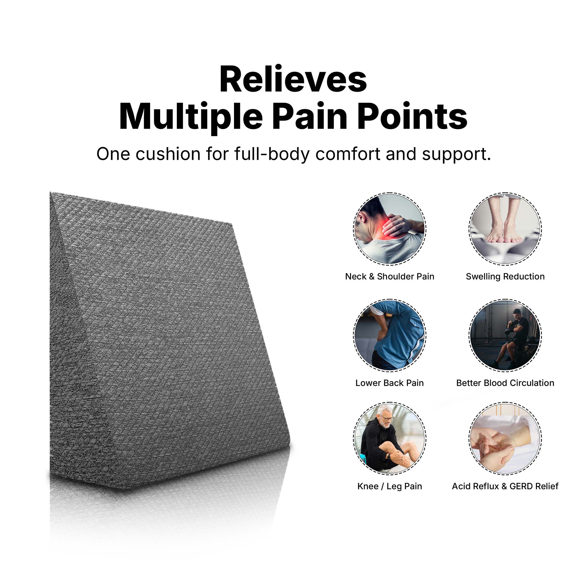 Twinkido wedge-pillow